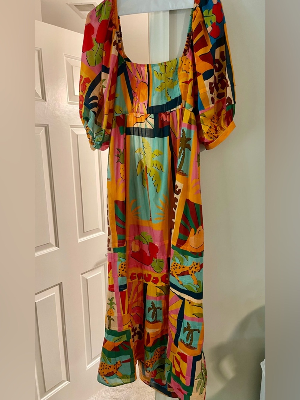 Farm rio colorful Maxi dress Sz.M